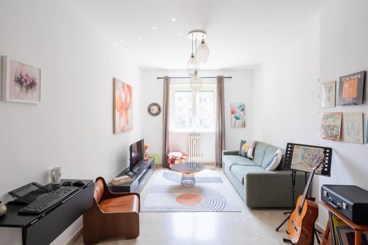 House Of Music In Trastevere Apartment Rome Bagian luar foto